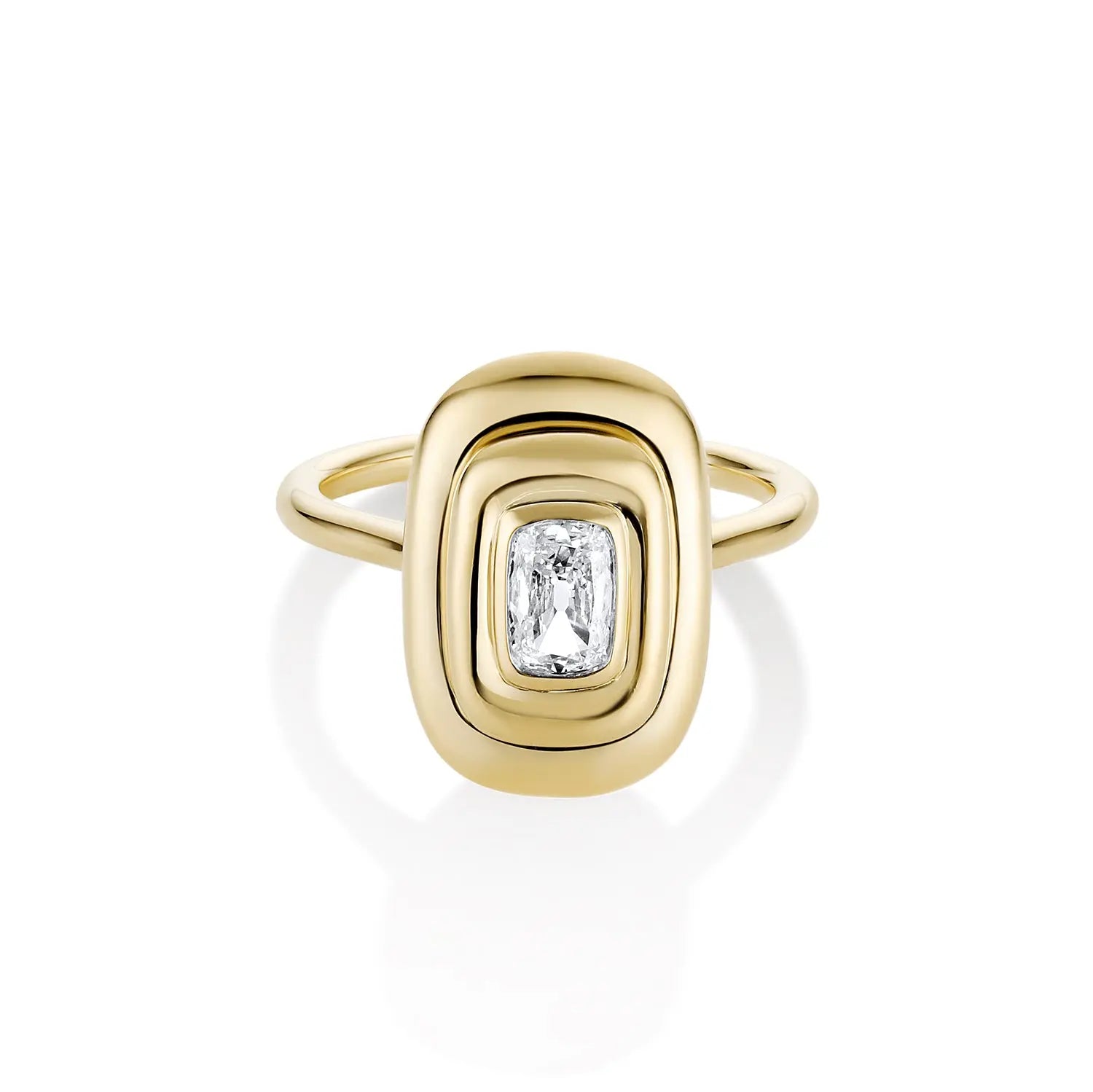 0.46ct Diamond In-Orbit Ring