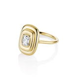 0.46ct Diamond In-Orbit Ring