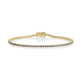 1.56tcw Indigo Sapphire Tennis Bracelet - Marrow Fine