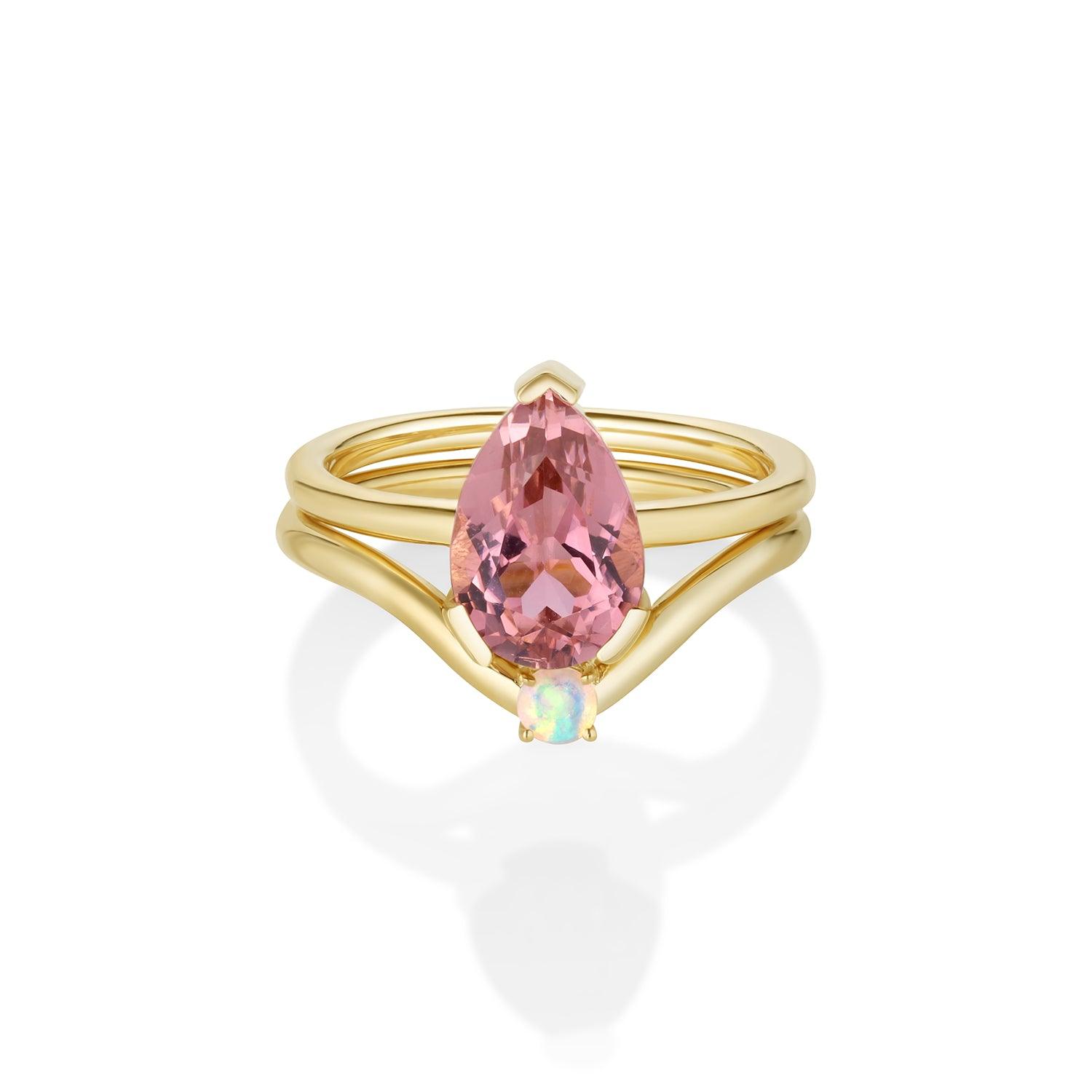 2.43ct Tourmaline Sloan and Rosette Set