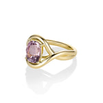 3.35ct Violet Spinel Florence Ring side view