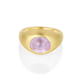 4.21ct Cab Sapphire Pinky Bombe - Marrow Fine