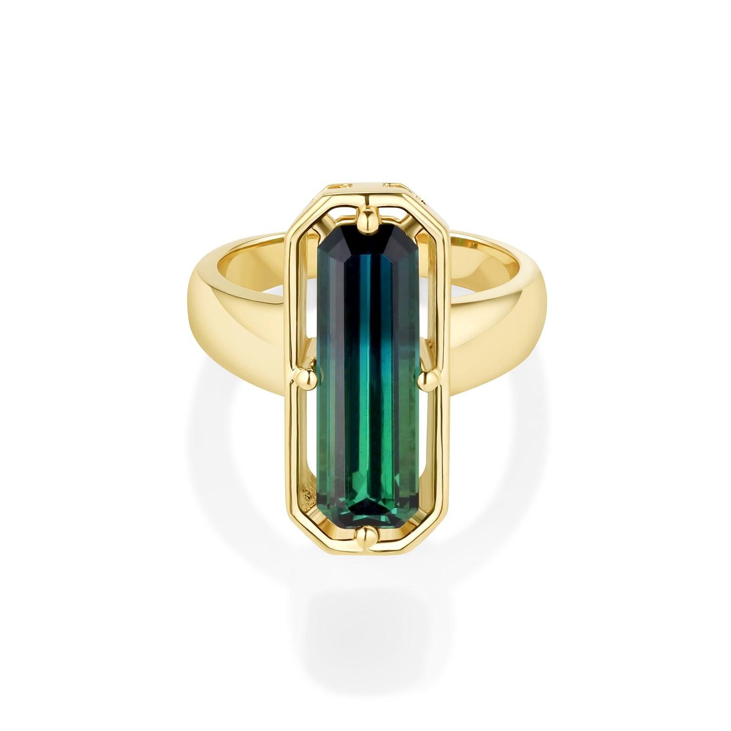 4.81ct Tourmaline Georgia Ring