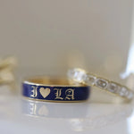 I Love LA Enamel Band - Marrow Fine