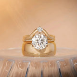 The Camille Round Brilliant Solitaire Engagement Ring Marrow Fine
