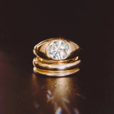 The Dyllan Bombe Engagement Ring Marrow Fine