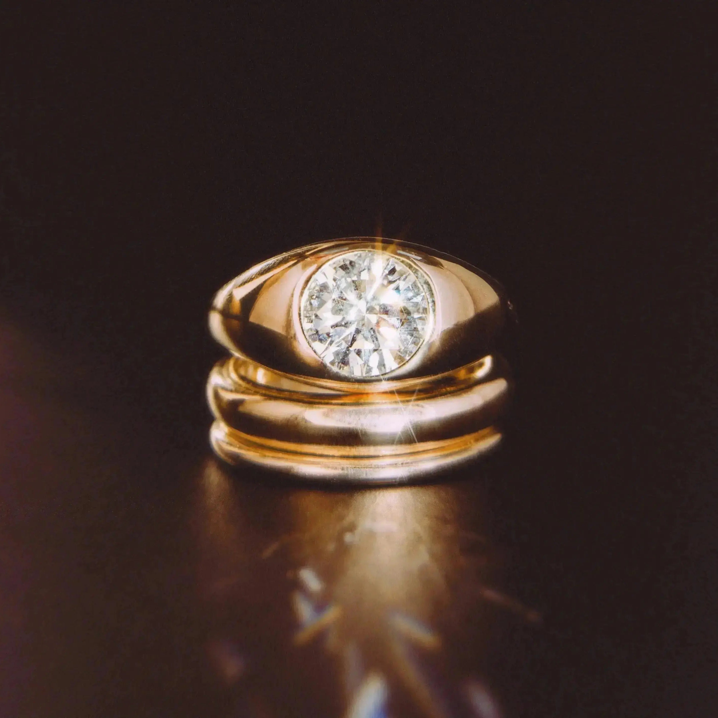 The Dyllan Bombe Engagement Ring Marrow Fine