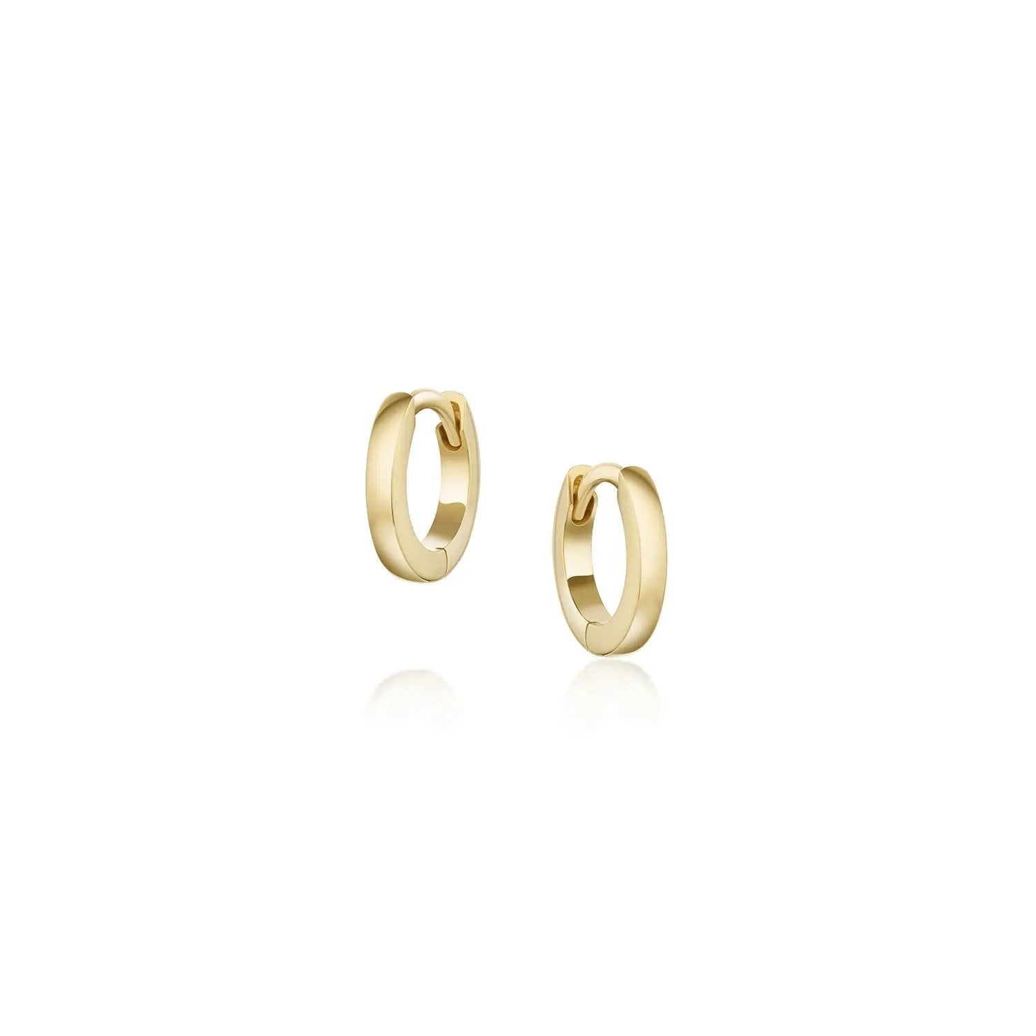 Everyday Mini Gold Huggies - 10mm
