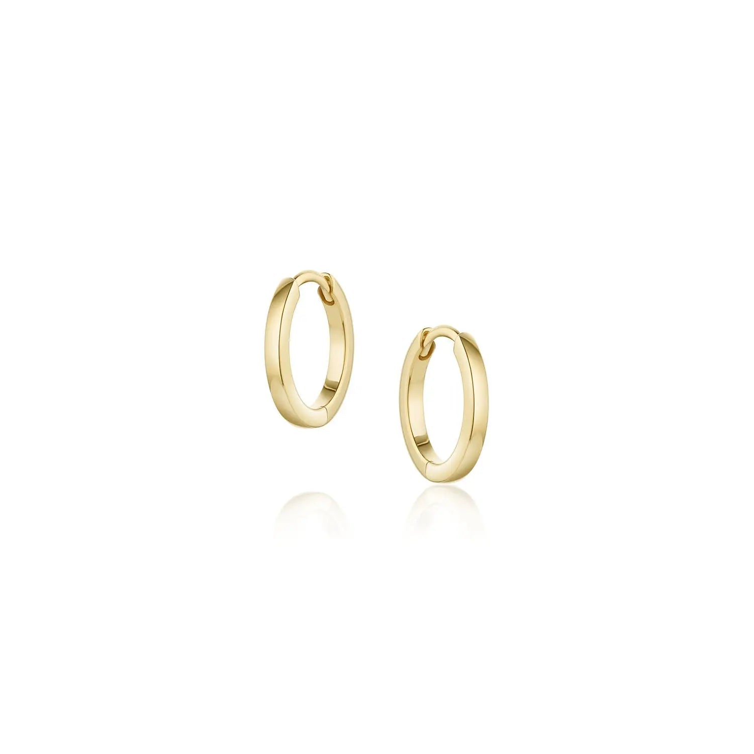 Everyday Mini Gold Huggies - 12.5mm