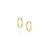 Everyday Mini Gold Huggies - 12.5mm