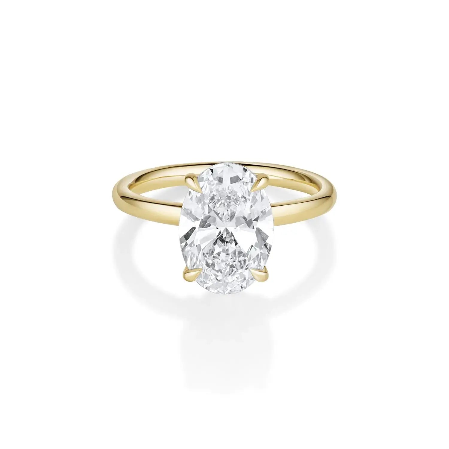 The Francesca Oval Engagement Ring Marrow Fine