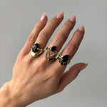 White Diamond Mini Lucy Wave Band - Marrow Fine