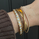 Little White Diamond Cuff Marrow Fine