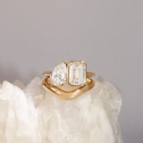 The Inez Toi et Moi Engagement Ring Marrow Fine