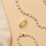 Lisse Eternity Band Flat Lay