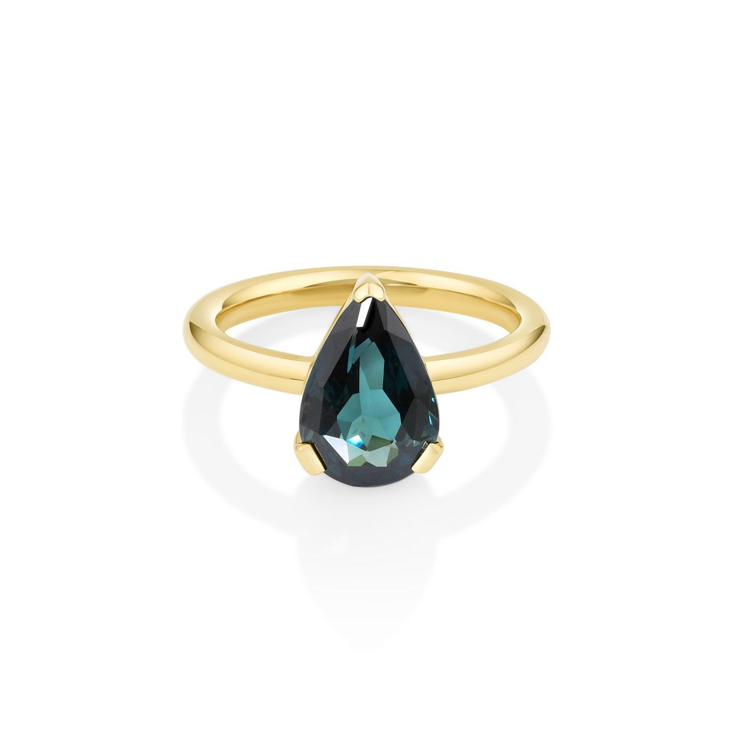 3.10ct Teal Sapphire Sloane
