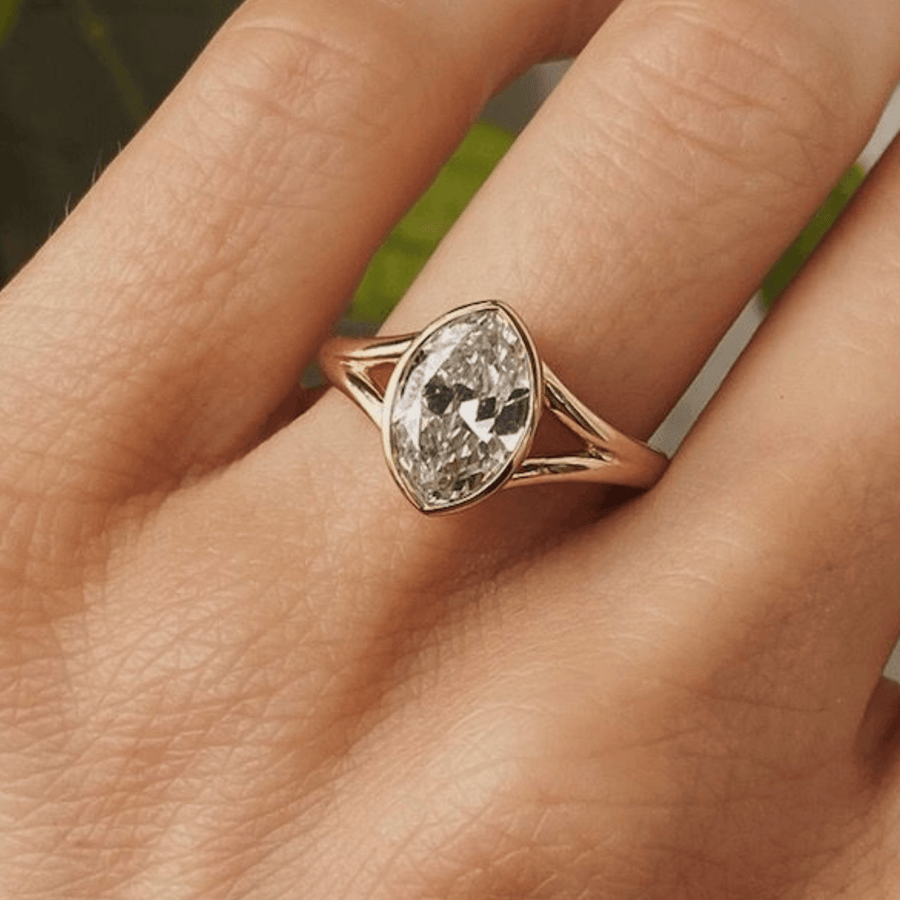 1.63ct Moval Colette Ring - Marrow Fine