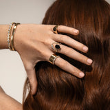 Sweet Melissa Black Onyx Ring Marrow Fine
