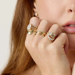 The Inez Toi et Moi Engagement Ring Marrow Fine