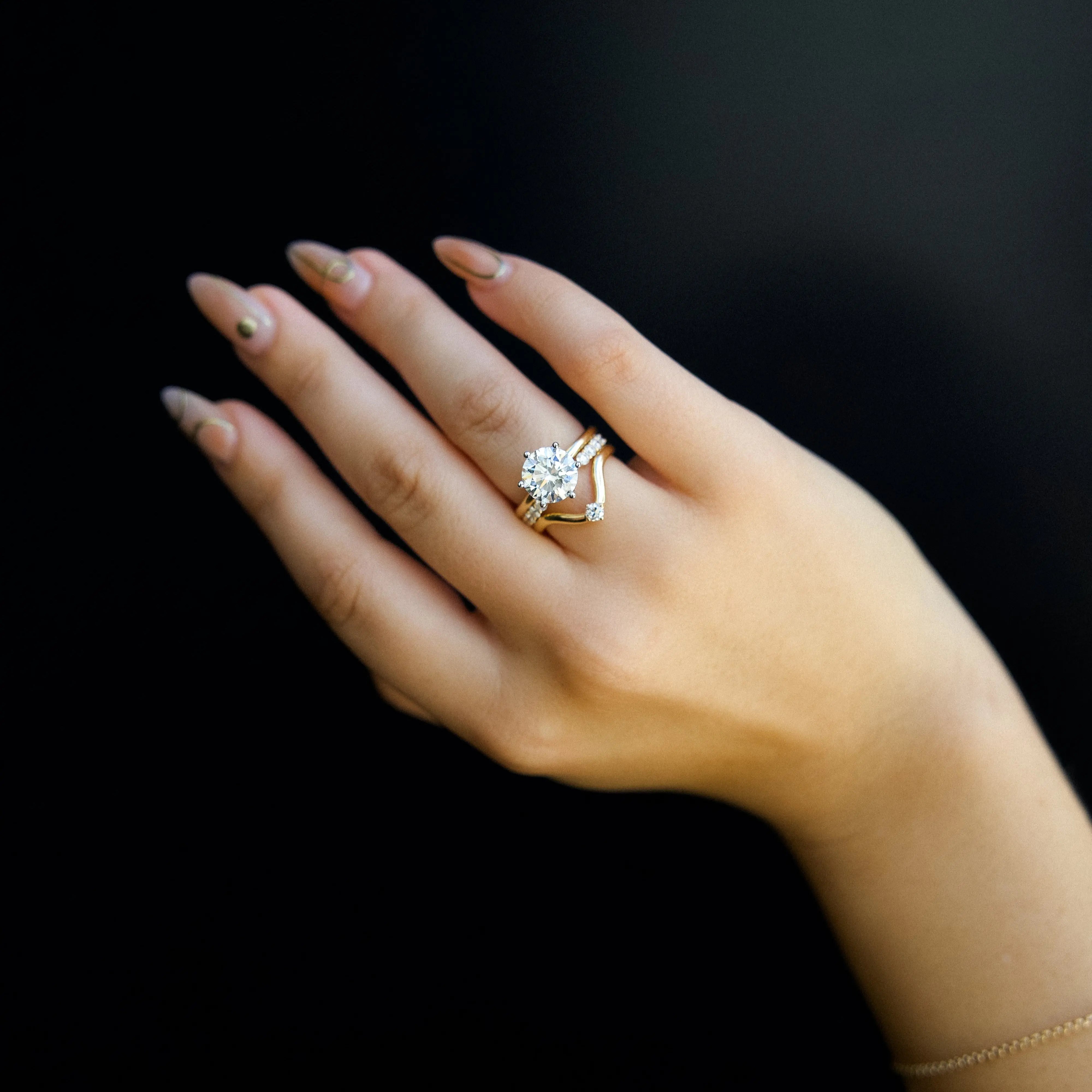The Camille Round Brilliant Solitaire Engagement Ring Marrow Fine