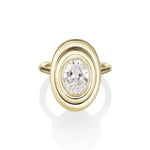 The In-Orbit Oval Engagement Ring Marrow Fine