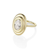 The In-Orbit Oval Engagement Ring Marrow Fine