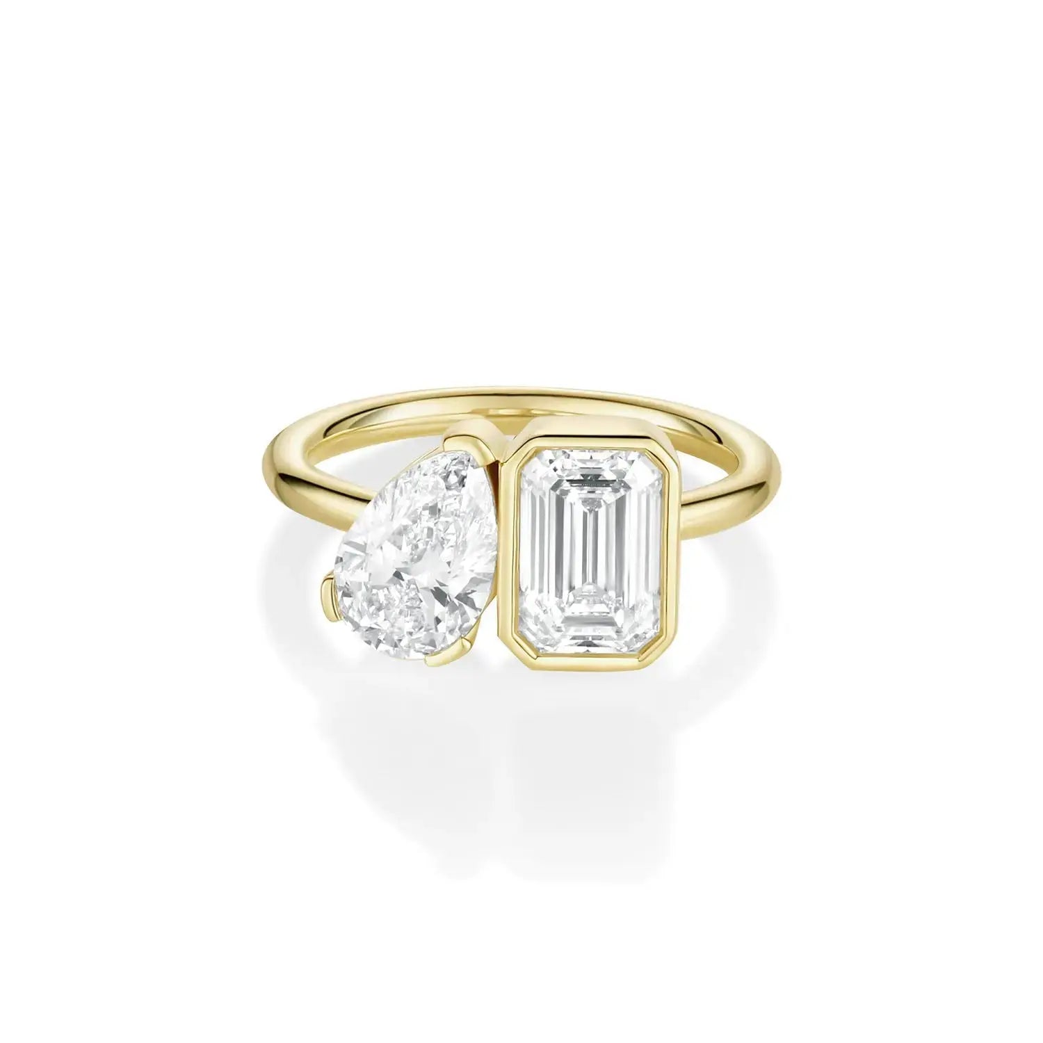 The Inez Toi et Moi Engagement Ring Marrow Fine