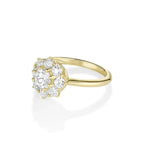 The Noa Petals Engagement Ring Marrow Fine