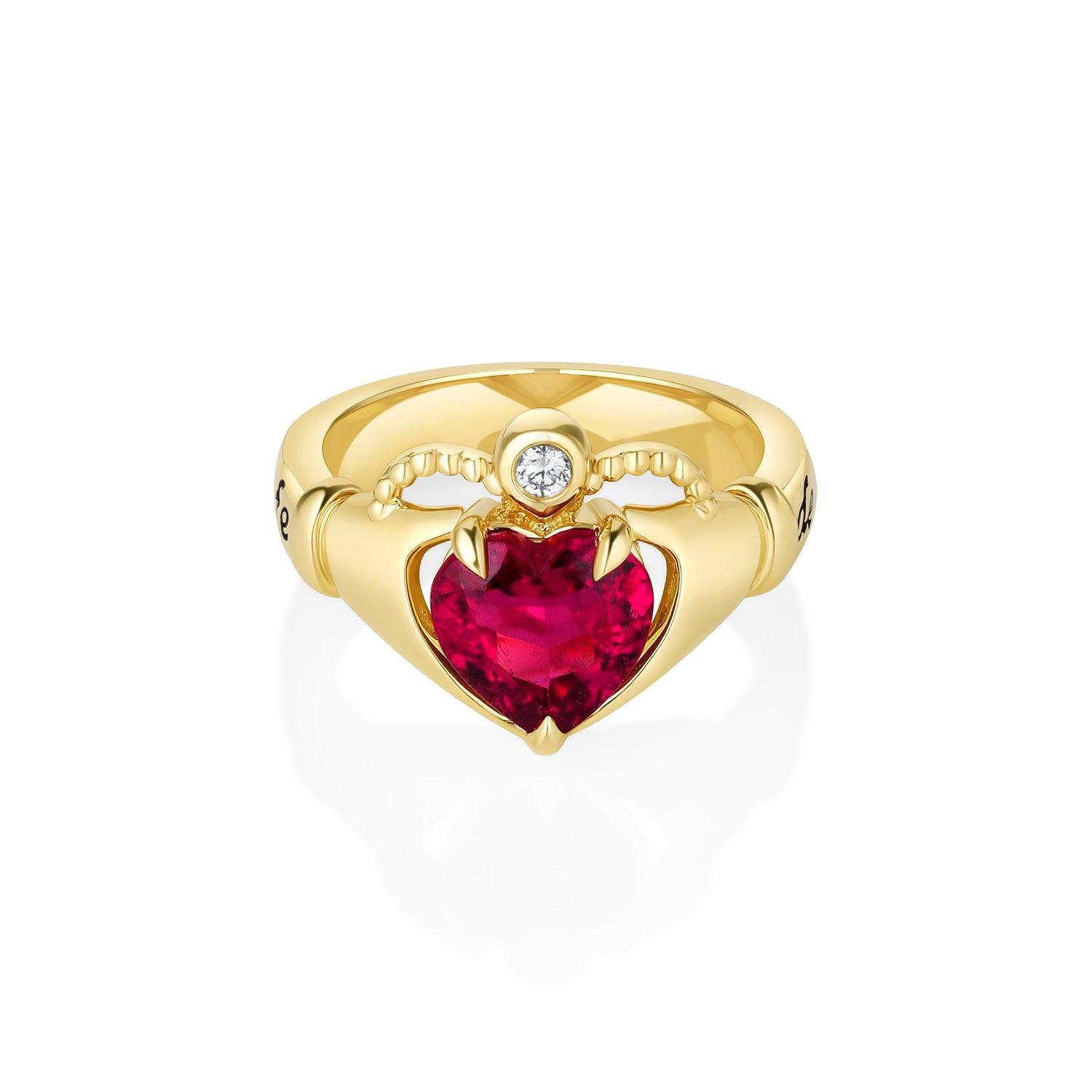 Marrow x Sammi 2.04ct Rubellite Sempre Ring