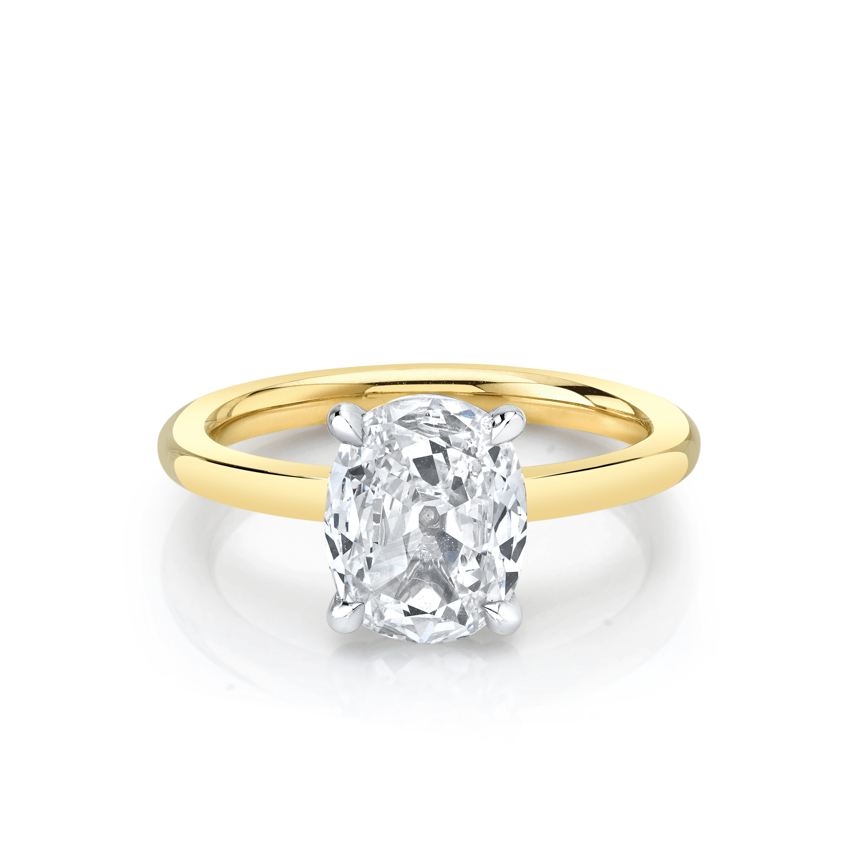 Marrow Fine Jewelry Old Mine Cut Solitaire Ring