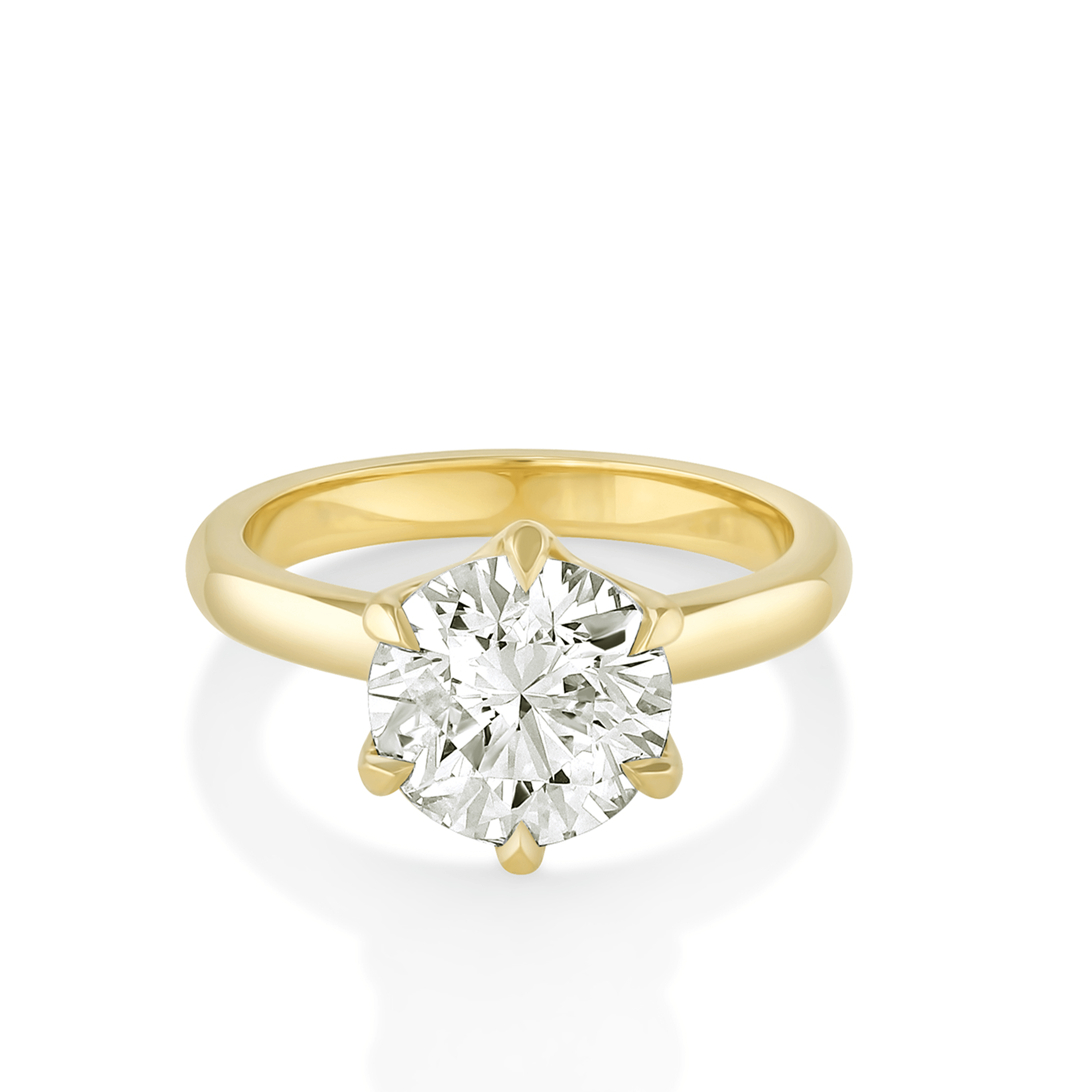 Marrow Fine Jewelry 3.02ct White Diamond Camille Engagement Ring