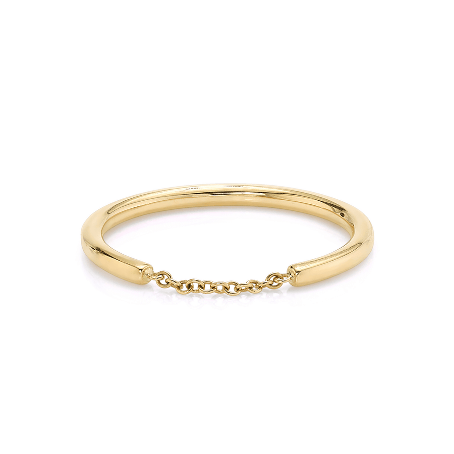 Marrow Fine Jewelry Margot Loose Chain Ring [Yellow Gold]