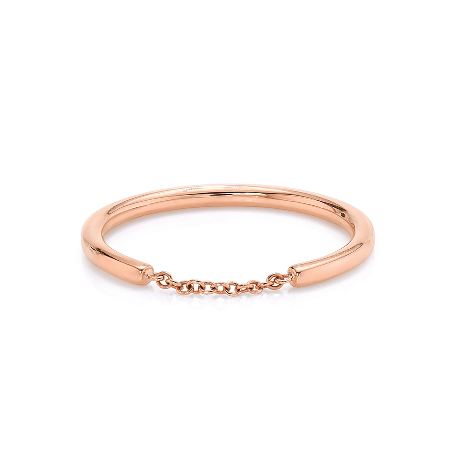 Marrow Fine Jewelry Margot Loose Chain Ring [Rose Gold]