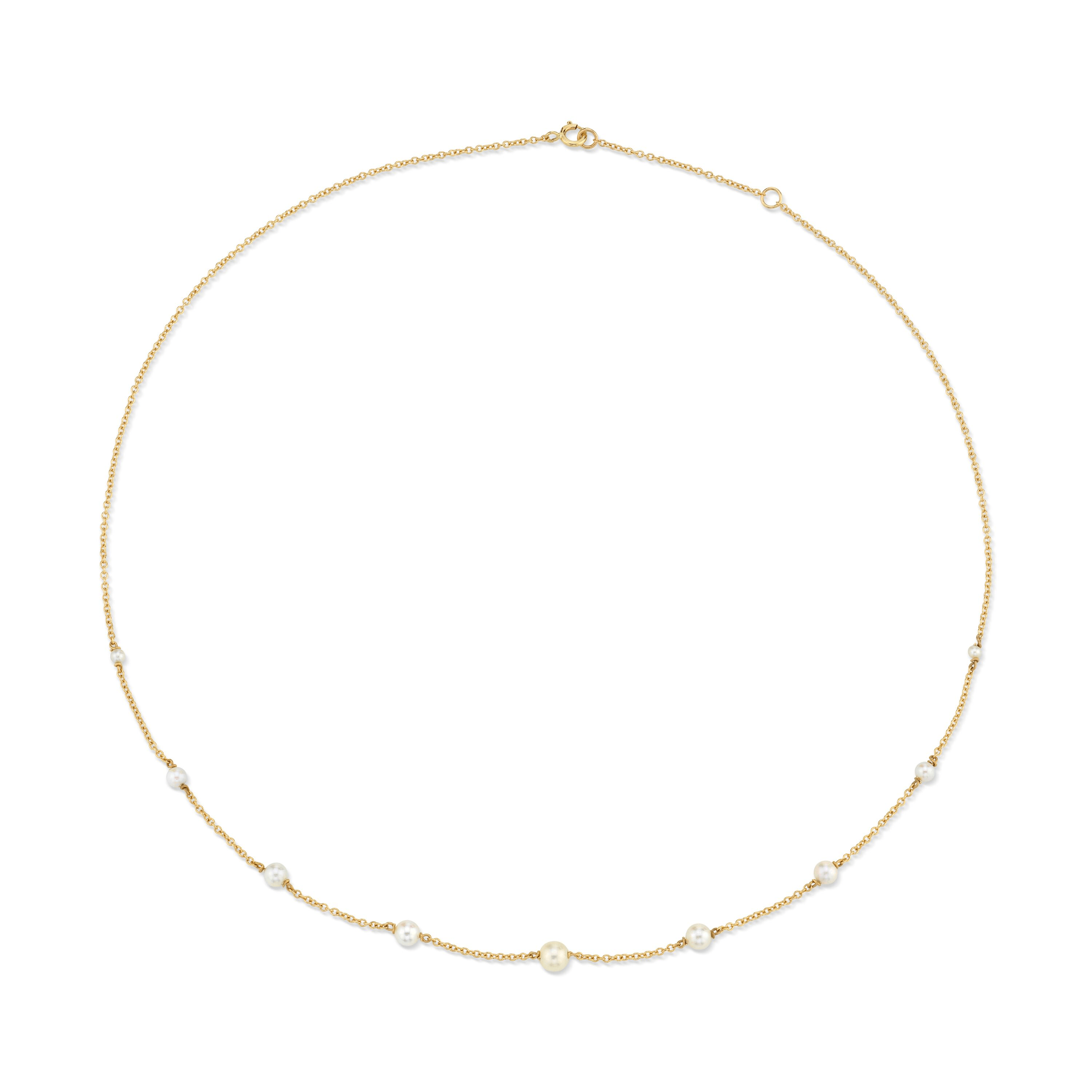 Dainty Pearl Choker Marrow Fine