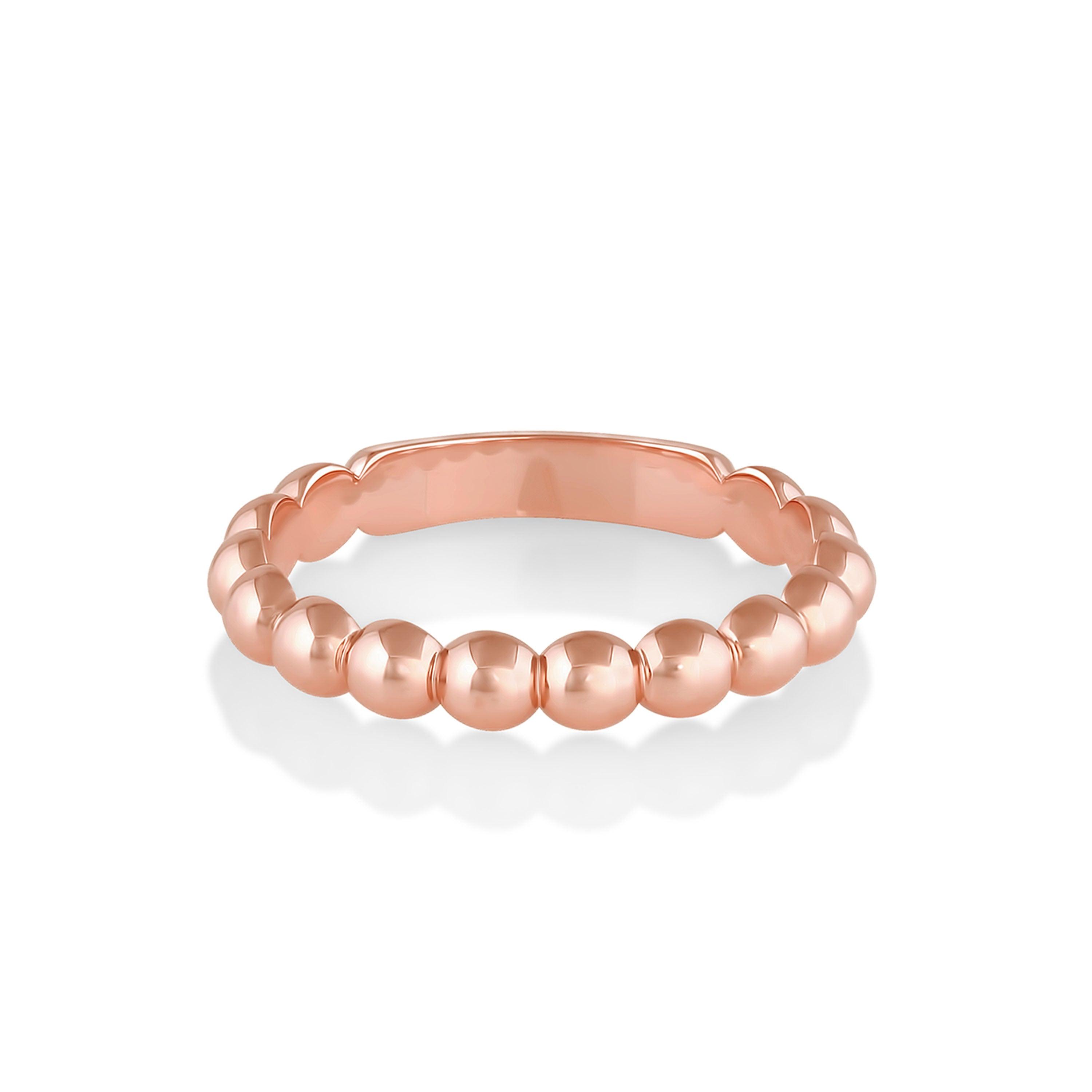 Marrow Fine Jewelry Solid Gold Everyday Sphere Band