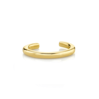 Marrow Fine Jewelry Dainty Thin Ear Cuff [Yellow Gold]