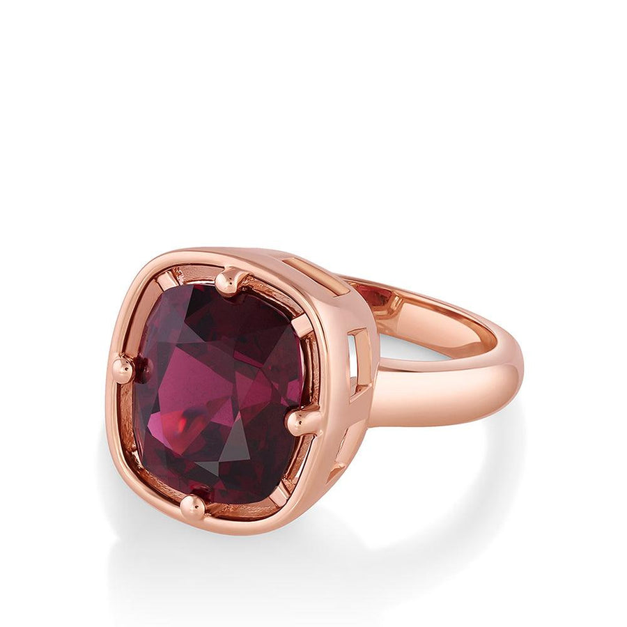 Marrow Fine Jewelry Garnet Georgia Ring [Rose Gold]