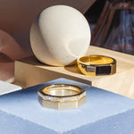 White Diamond Ames Men's Band - Marrow Fine