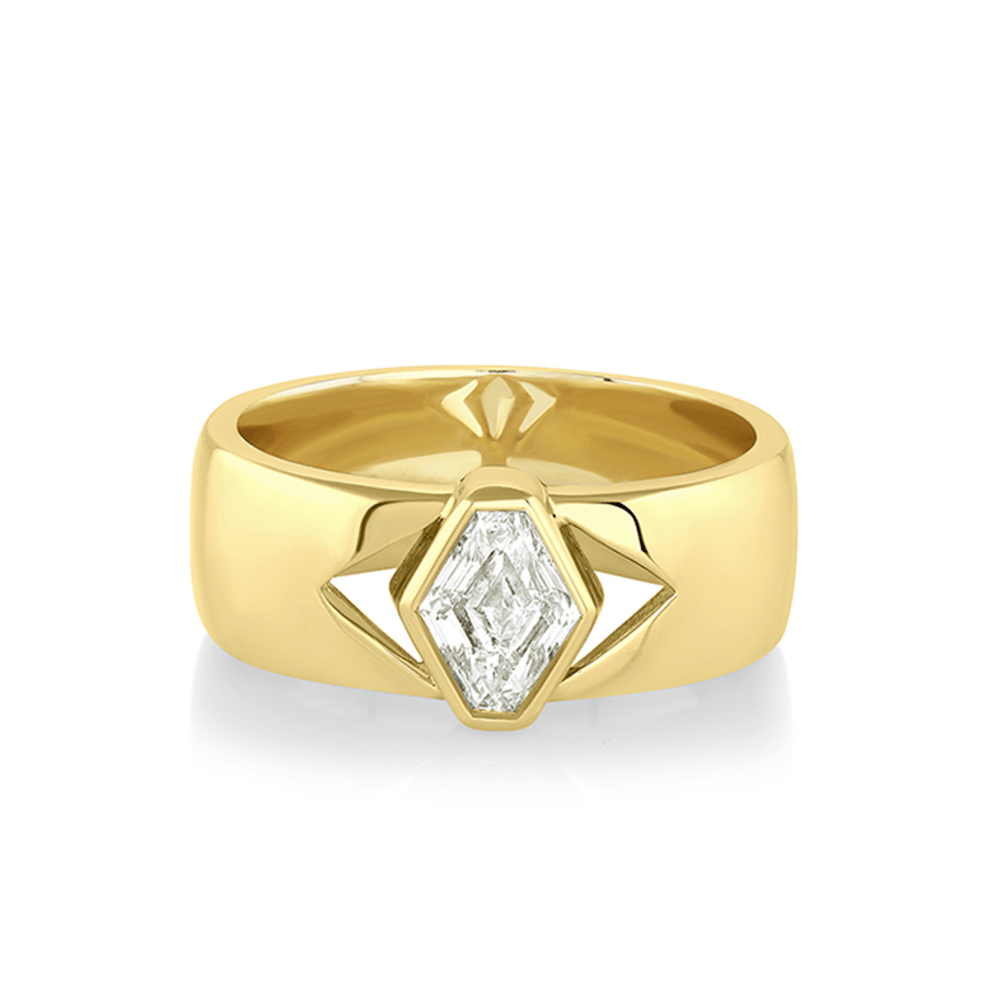 Marrow Fine Jewelry Lozenge Diamond Cigar Band