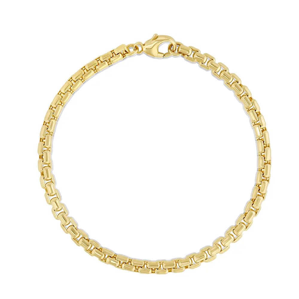 Unisex Box Chain Bracelet Marrow Fine