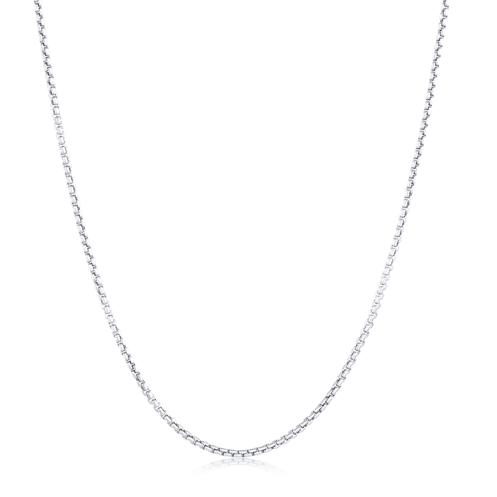 Marrow Fine Jewelry Dainty Box Chain Necklace