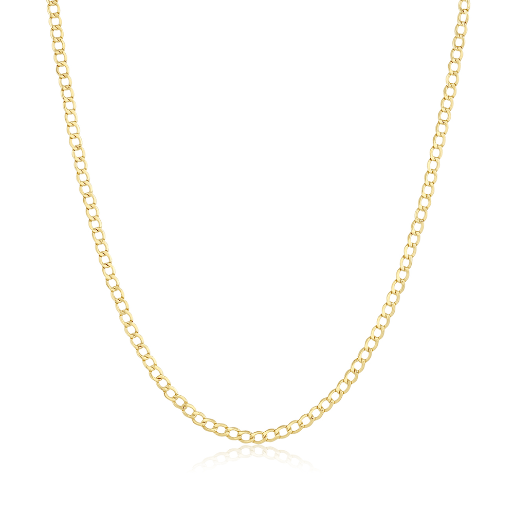 Marrow Fine Jewelry Dainty Cuban Chain Necklace