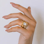 Marrow Fine Jewelry Dainty Gold Stacking Ring