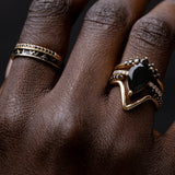 Black Diamond Seven Stars Nesting Ring - Marrow Fine