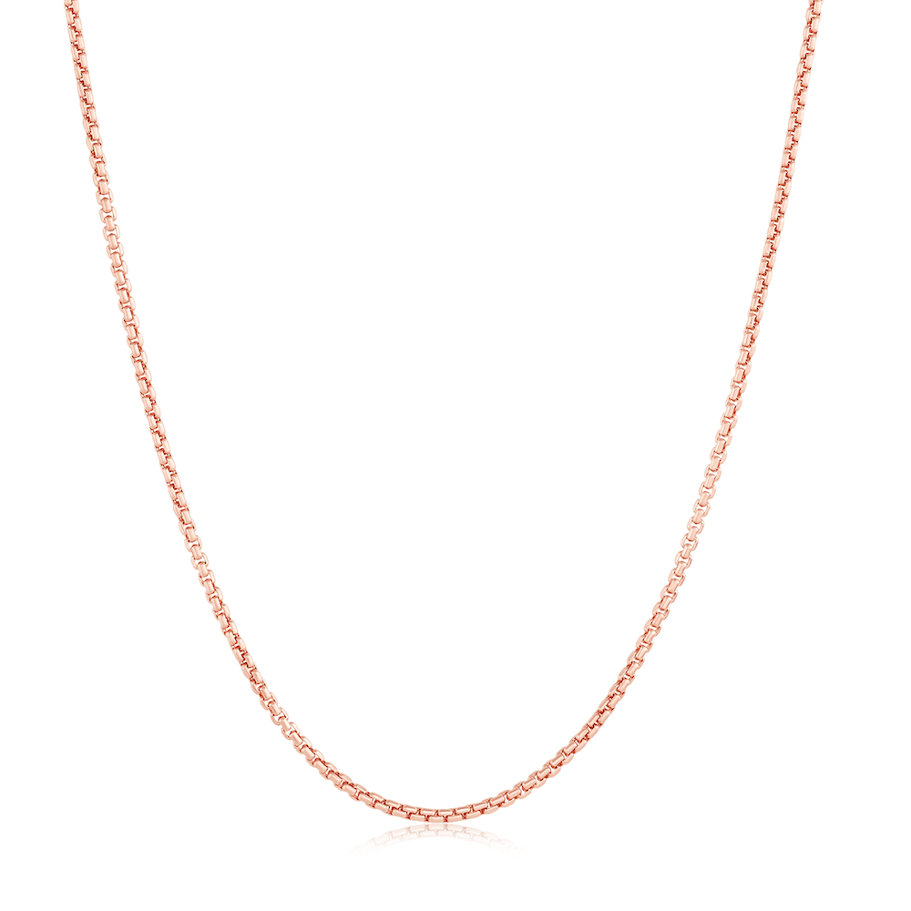 Marrow Fine Jewelry Dainty Box Chain Necklace