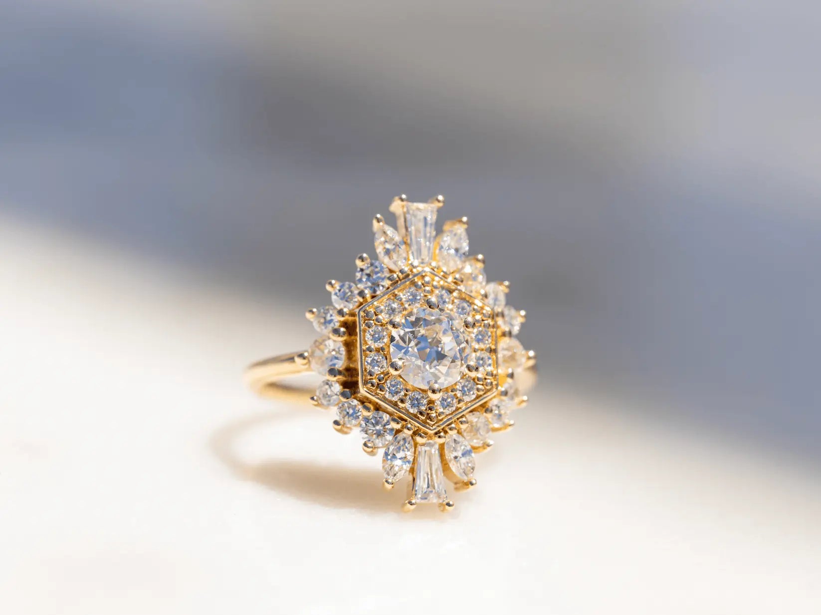 .70ct White Diamond Stella Engagement Ring - Marrow Fine