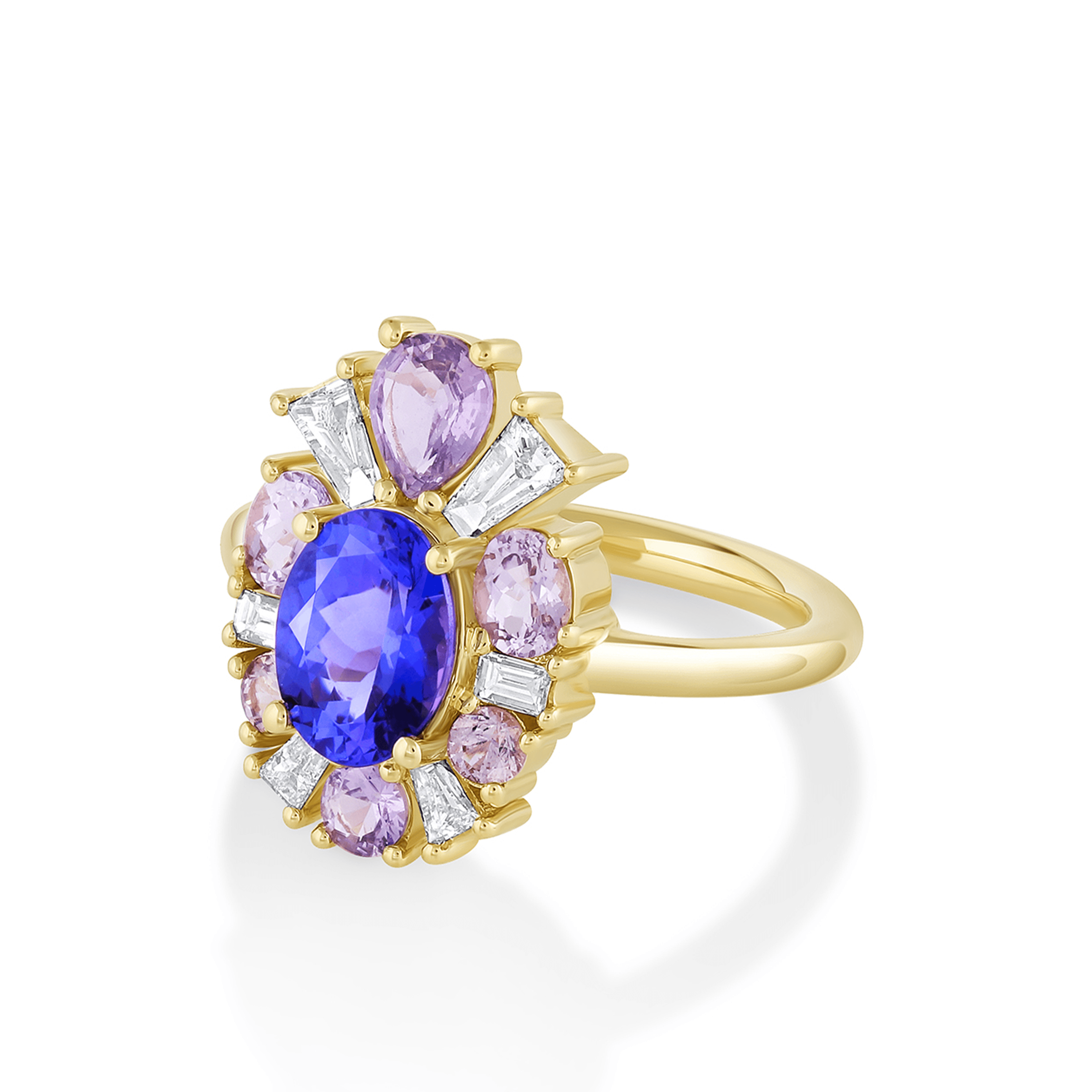 Marrow Fine Jewelry Tanzanite Ballerina Ring