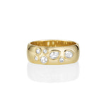 0.33tcw Rose Cut Tessera Band