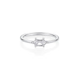 .37ct Mini Bullet Diamond Ring