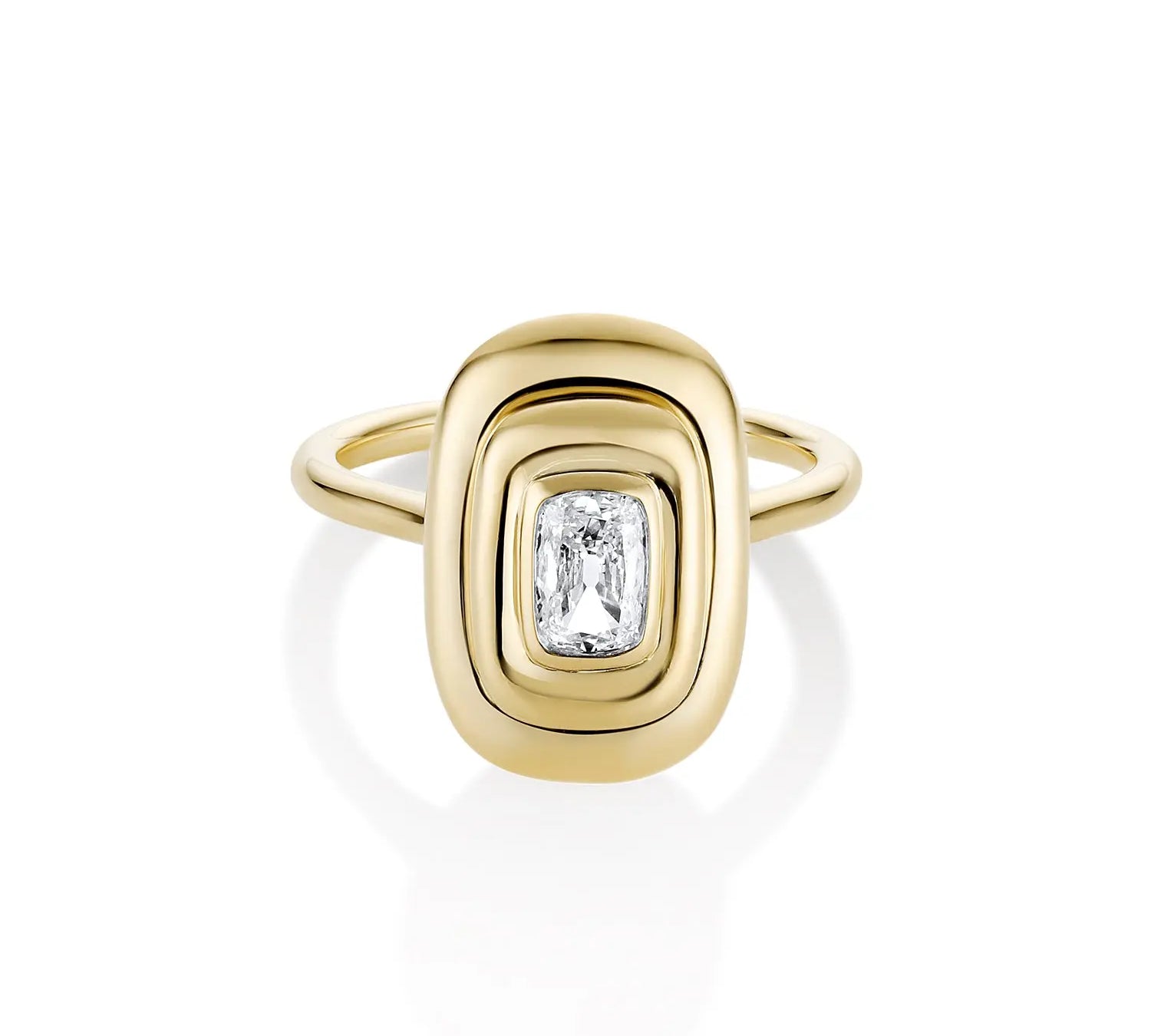 0.46ct Diamond In-Orbit Ring